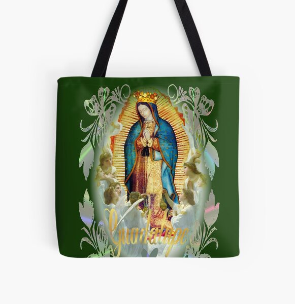 Our Lady of Guadalupe Mexican Virgin Mary Mexico Angels Tilma 20-107  Backpack for Sale by hispanicworld