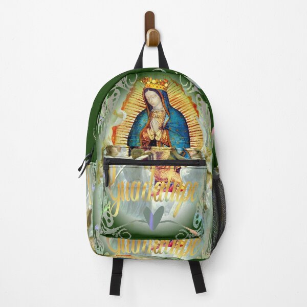 Item preview, Our Lady of Guadalupe Mexican Virgin Mary Mexico Angels Tilma 20-107 designed and sold by hispanicworld.
