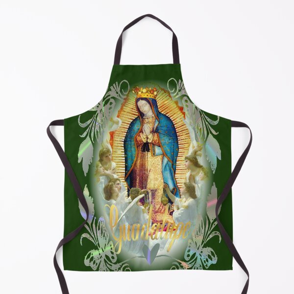 Item preview, Our Lady of Guadalupe Mexican Virgin Mary Mexico Angels Tilma 20-107 designed and sold by hispanicworld.