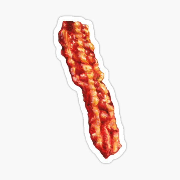 Bacon Pattern Sticker