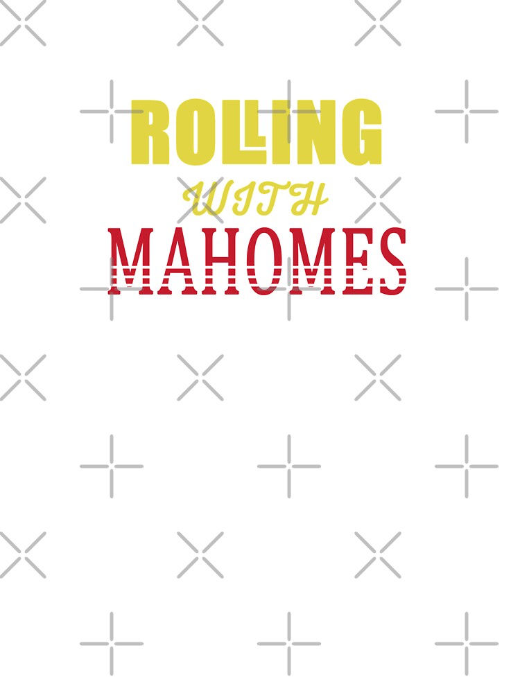 Rolling with Mahom15s shirt youth Small Mahomes