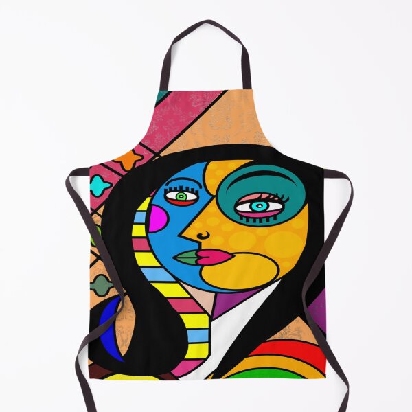 Item preview, Funky Abstract Mona Lisa Art Face designed and sold by jantulov.