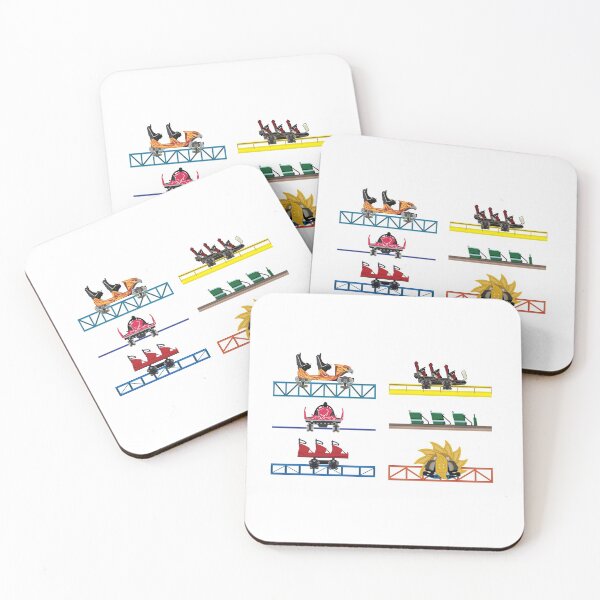 Artikelvorschau, Linnanmäki Coaster Cars Design entworfen und verkauft von CoasterMerch.