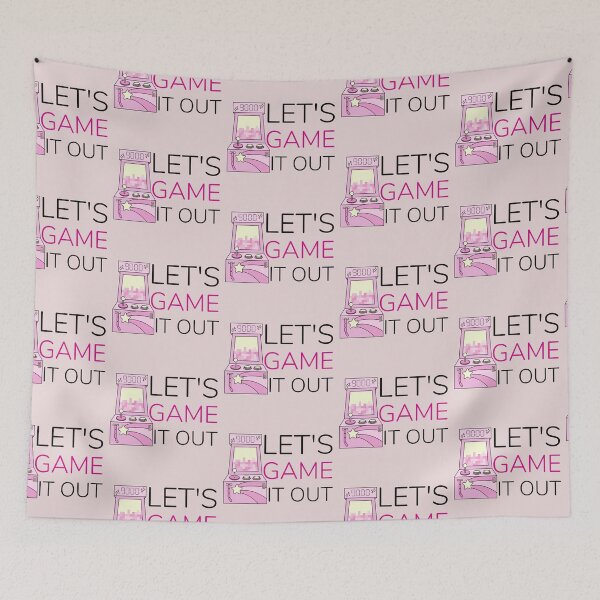 Item preview, Let's Game It Out Pink Design  designed and sold by SweetAndSpice.
