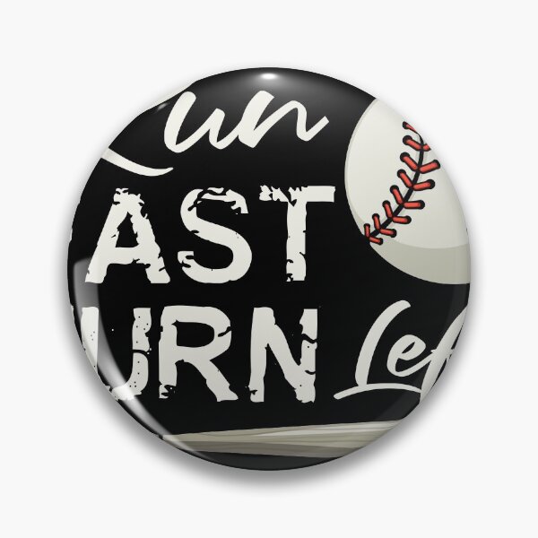 Item preview, Hit Hard Run Fast Turn Left Baseball Softball Shirt Mom Gift Shirt designed and sold by jvtee.