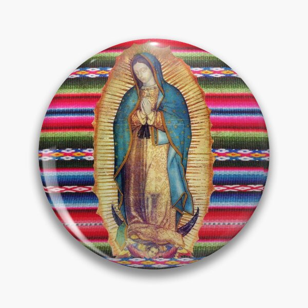 Item preview, Our Lady of Guadalupe Virgen Maria Zarape Virgin Mary Catholic 113 designed and sold by hispanicworld.