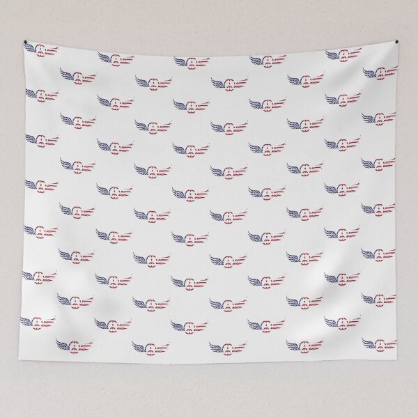 Item preview, Patriotic Peace sign with wings drawing for men or women designed and sold by BRtisticDesigns.