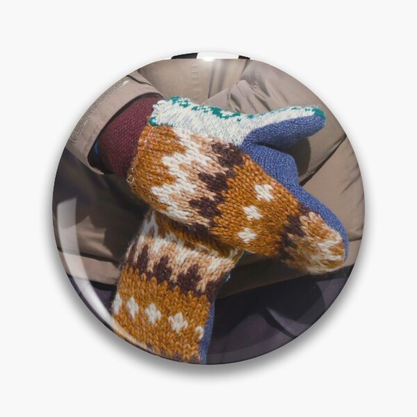 Item preview, Bernie Sanders Mittens, Bernie Sanders Inauguration 2020 Meme Knitted Gloves designed and sold by BitcoinBros.