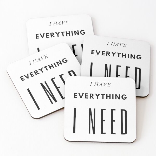 Item preview, I Have Everything I Need designed and sold by artesiaKT.