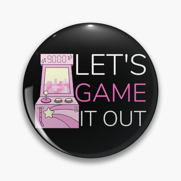 Item preview, Let's Game It Out Pink Design 2 designed and sold by SweetAndSpice.