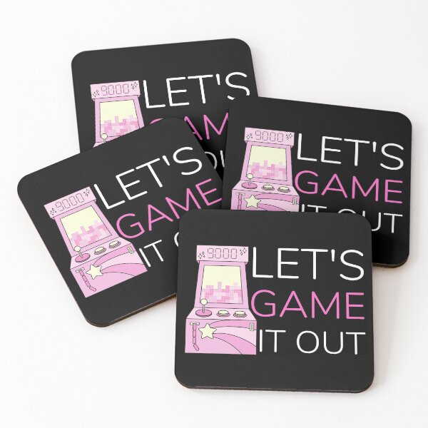 Item preview, Let's Game It Out Pink Design 2 designed and sold by SweetAndSpice.