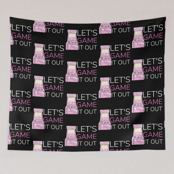 Item preview, Let's Game It Out Pink Design 2 designed and sold by SweetAndSpice.
