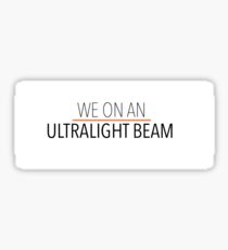 Ultralight Beam Sticker Sticker