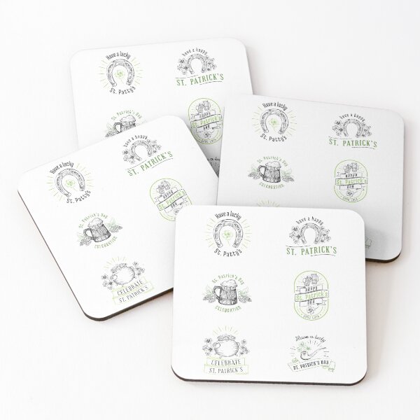 Item preview, Happy St Patricks Day Sticker Pack 1 (Saint Paddys) designed and sold by Perfcet Design.