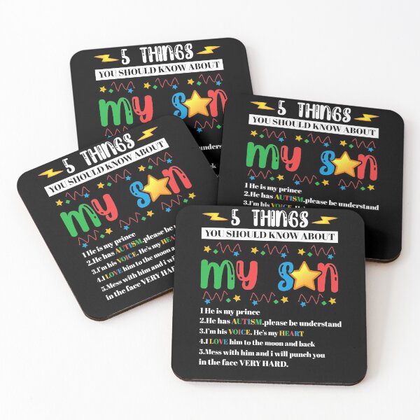 Item preview, 5 Things You Should Know About My Son Autism designed and sold by BaseStore.