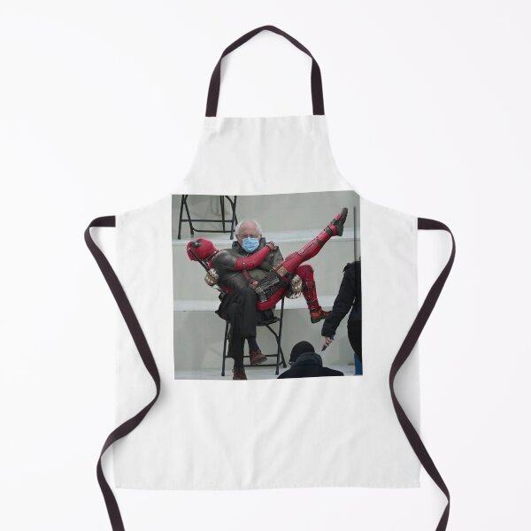 Item preview, Bernie Sanders Funny Meme Mittens Sitting Chair Inauguration designed and sold by LifeQuotes.