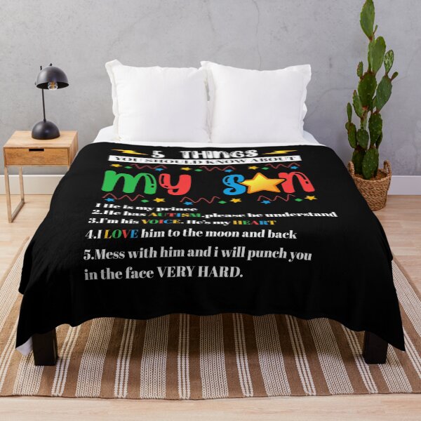 Item preview, 5 Things You Should Know About My Son Autism designed and sold by BaseStore.