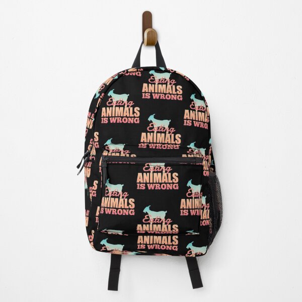 Item preview, Eating animals is wrong-Funny designed and sold by KGN  CREATIVITY.