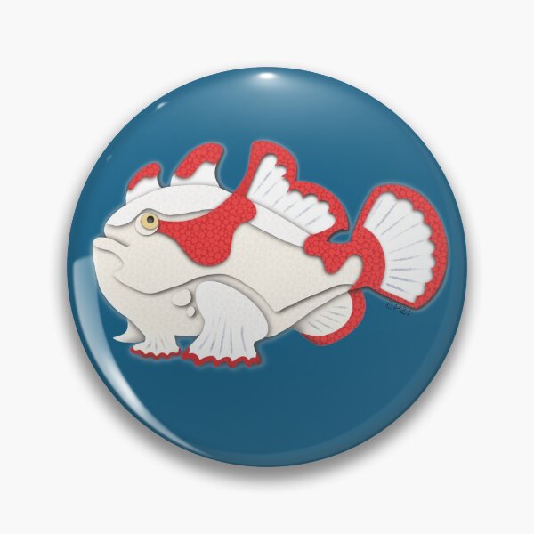 Item preview, Warty Frogfish designed and sold by Blue Point Arts.