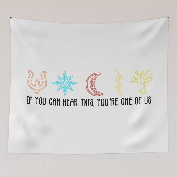Item preview, If You Can Hear This, You're One Of Us designed and sold by beckahbrooks.