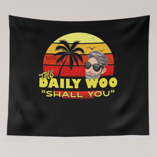 Item preview, The Daily Woo Vlogger Fan Shall You designed and sold by Waitkus85.