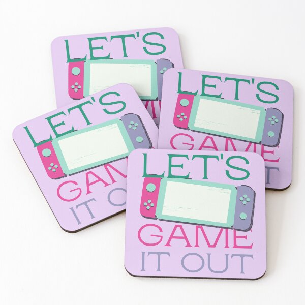 Item preview, Let's Game It Out Pink Design 2 designed and sold by SweetAndSpice.