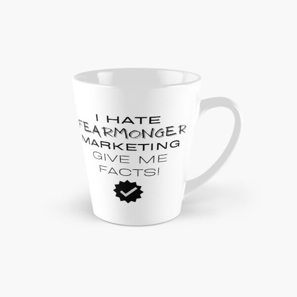 Item preview, I Hate Fearmonger Marketing - Give Me Facts - black designed and sold by JJRenae.