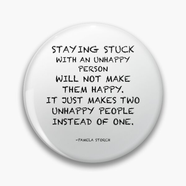 Item preview, Unhappy Person Quote by Pamela Storch designed and sold by Pamela Storch.
