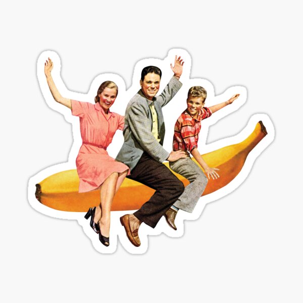 Banana Boat Sticker