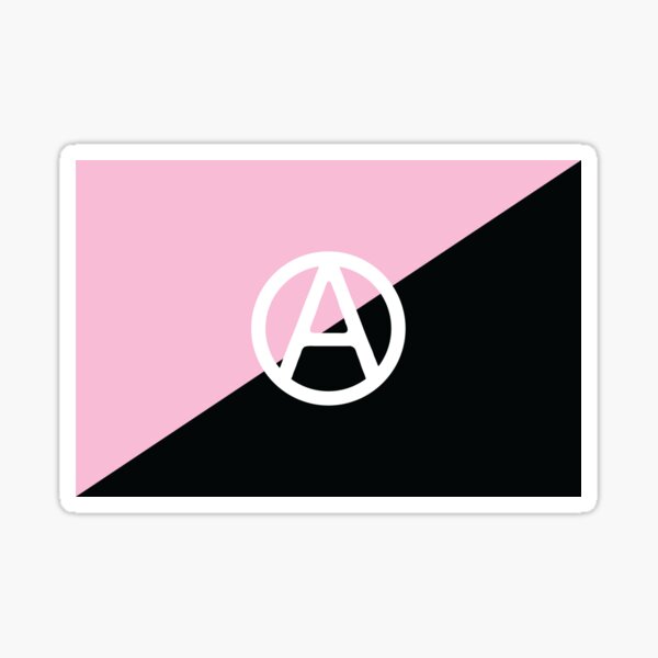 Artikel-Vorschau von Anarcho-Feminismus-Flagge, designt und verkauft von Stephan Bar.