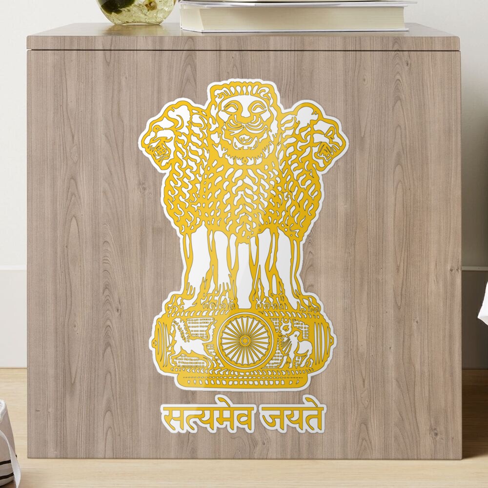 Buy Satyamev Jayate 24K Gold Metal 3D Stickers for Mobile, Laptop,  Computer, Refrigerator, Home Door, Notebook, Diary, Hard Disk, Water  Bottle, Switchboard - Pack of 2 Online In India At Discounted Prices