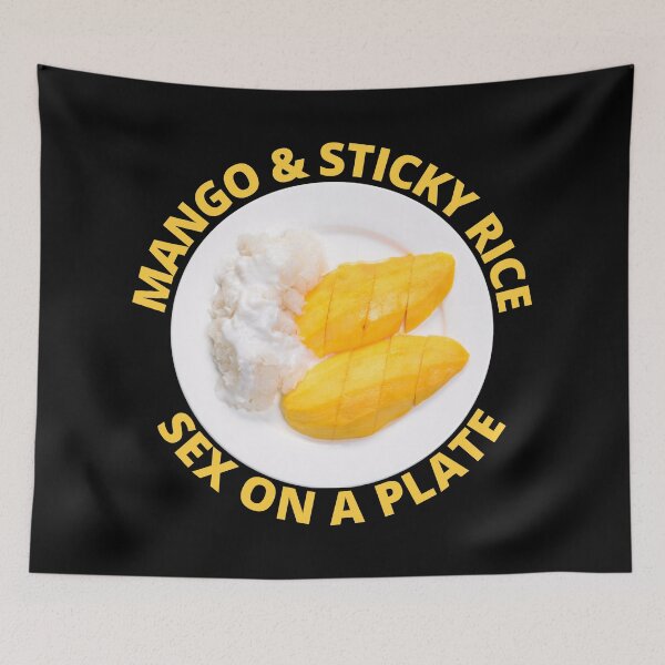 Item preview, Mango and Sticky Rice - National Dish of Thailand designed and sold by Scubaloppy.