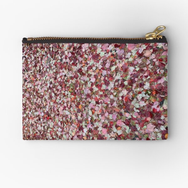Rainy Autumn Morning Zipper Pouch