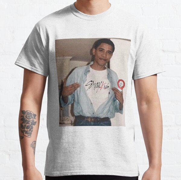 Stray Kids Funny Obama Meme Classic T-Shirt