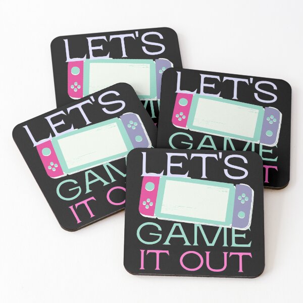 Item preview, Let's Game It Out Pink Design 2 designed and sold by SweetAndSpice.