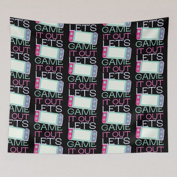Item preview, Let's Game It Out Pink Design 2 designed and sold by SweetAndSpice.