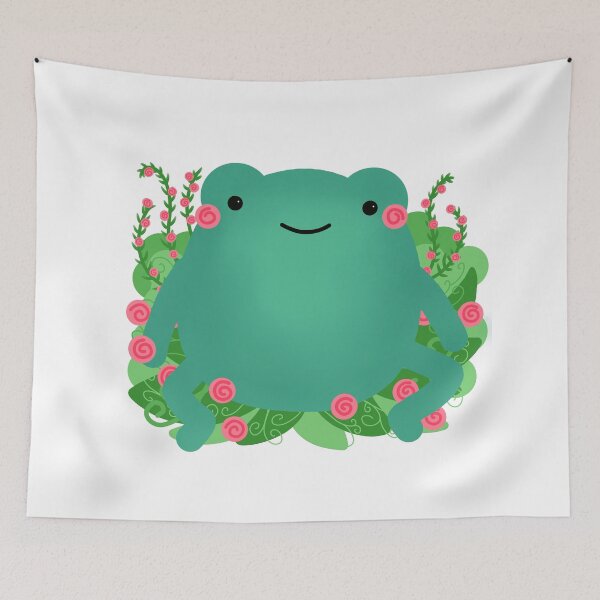 Item preview, cute flower frog designed and sold by naanlin.