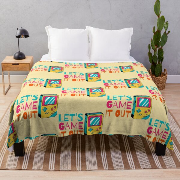 Item preview, Let's Game It Out Yellow Design designed and sold by SweetAndSpice.