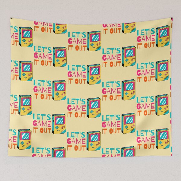 Item preview, Let's Game It Out Yellow Design  designed and sold by SweetAndSpice.