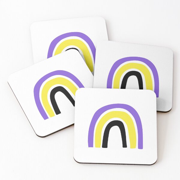 Item preview, Nonbinary Flag Rainbow designed and sold by designbysara.