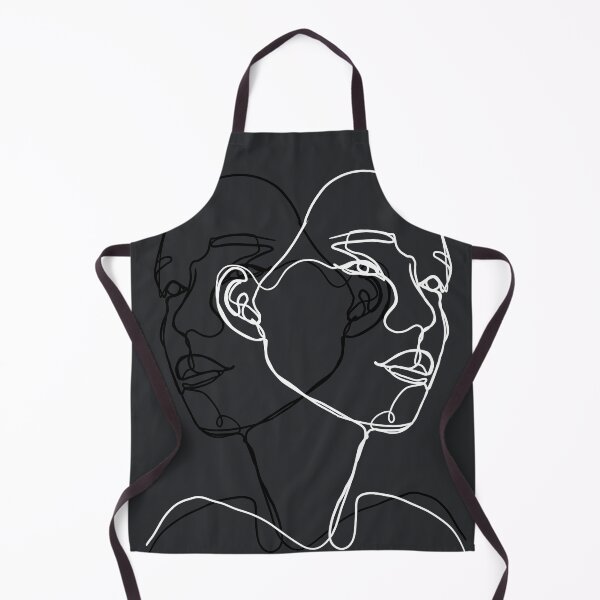 Item preview, Abstract line art portrait designed and sold by aneram.