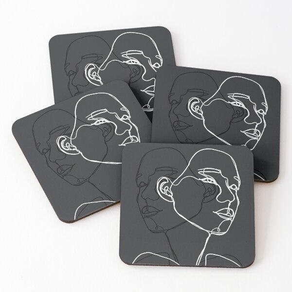 Item preview, Abstract line art portrait  designed and sold by aneram.