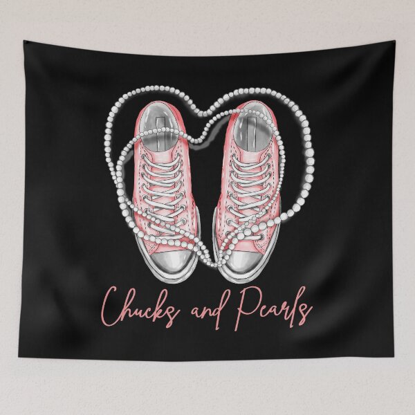 Item preview, Chucks and Pearls Kamala designed and sold by Everythingafter.