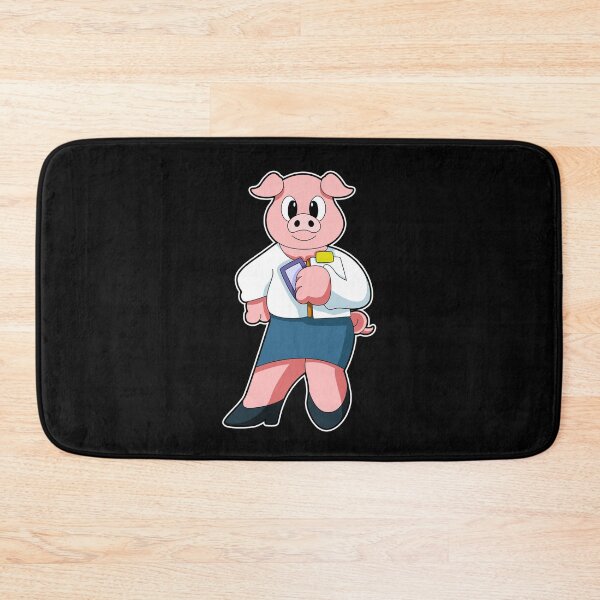 Item preview, Pig Secretary Clipboard Office designed and sold by Snabdesign84.