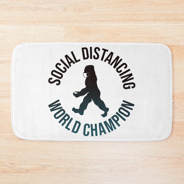 Item preview, Bigfoot Social Distancing World Champion gift for Bigfoot lovers designed and sold by BRtisticDesigns.