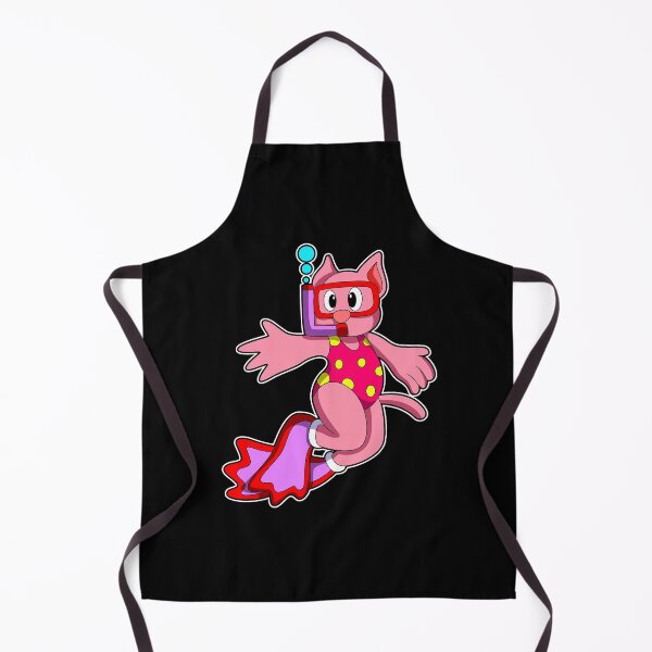 Item preview, Cat at Swimming with Swimming goggles designed and sold by Snabdesign84.