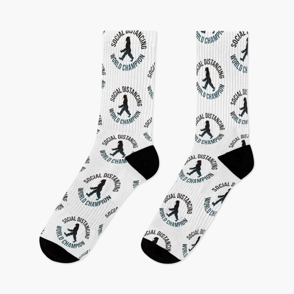 Item preview, Bigfoot Social Distancing World Champion gift for Bigfoot lovers designed and sold by BRtisticDesigns.