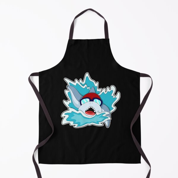 Item preview, Shark at Swimming with Swimming goggles designed and sold by Snabdesign84.