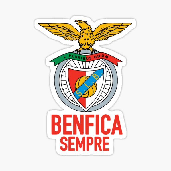 FC Benfica Flagge W Banner Sticker Wimpel Postcard Logo & Motto Set 5in1 
