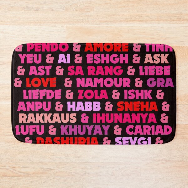Item preview, LOVE in world languages  designed and sold by sandpiperstudio.